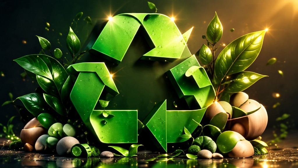 Fachgerechte Entsorgung – Recycling-Symbol