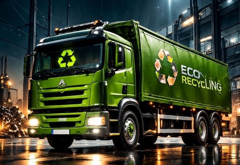 ECO RECYCLING Schrottabholungsfahrzeug